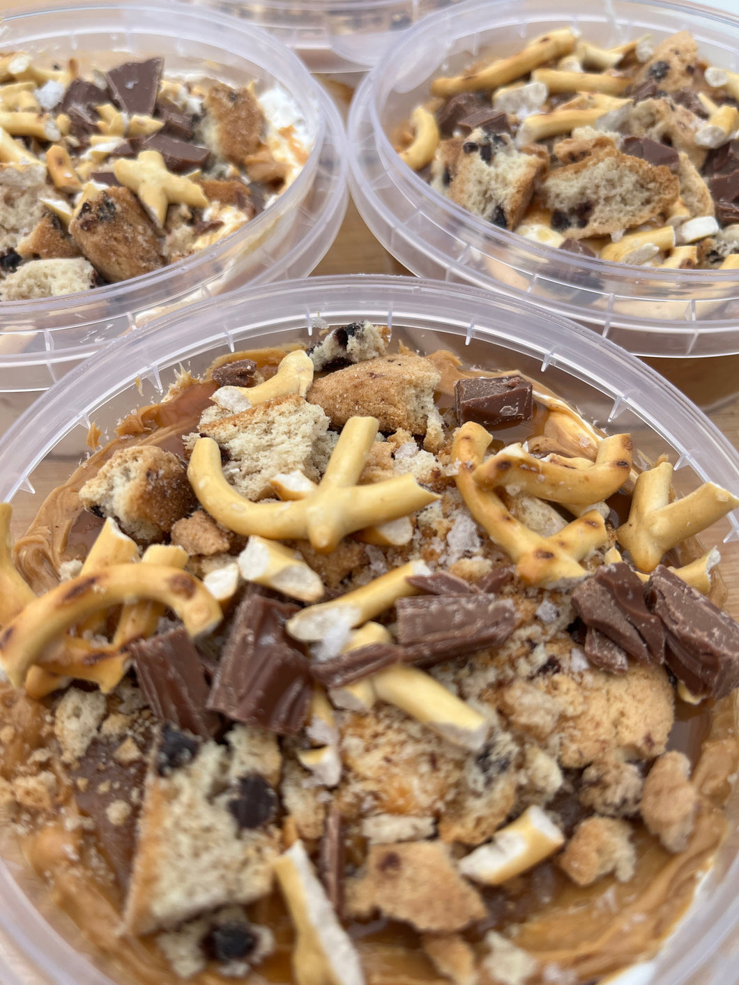 Loaded peanut butter (Pretzel Crunch)