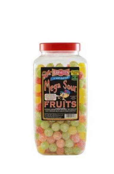 Mega Sour Fruits Uk Barnett’s brand 100gram